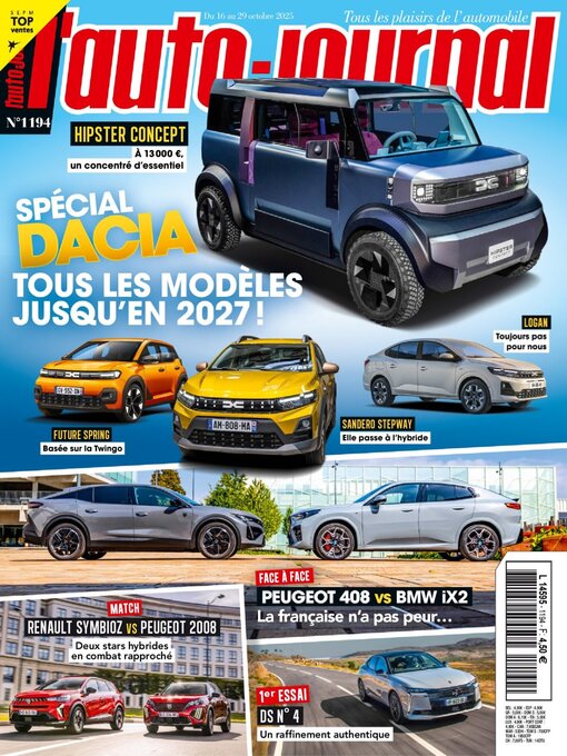 Title details for L'auto Journal by Editions Mondadori Axel Springer (EMAS) - Available